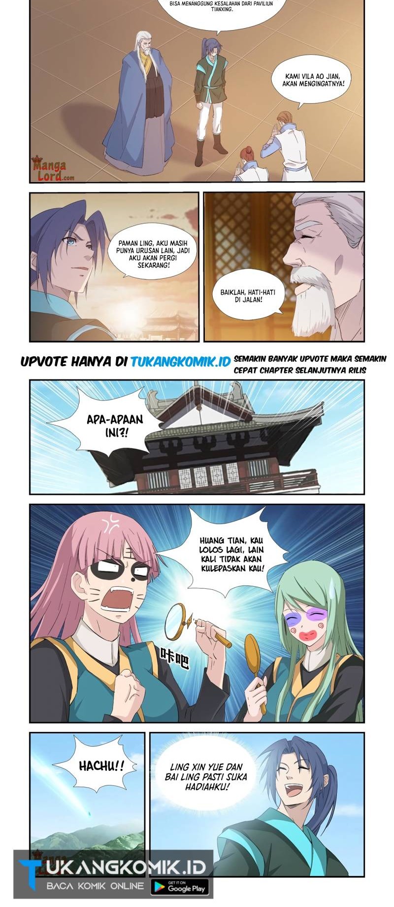 Manhua Heaven Defying Sword Chapter 341 gambar nomor 2