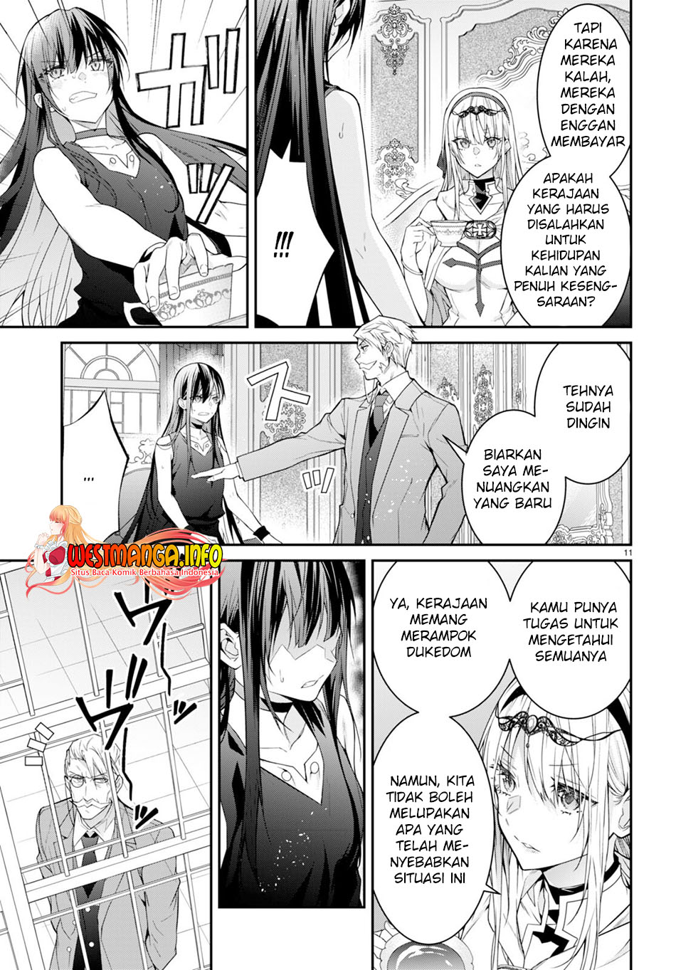 Otome Game Sekai wa Mob ni Kibishii Sekai Desu Chapter 55 Gambar 13