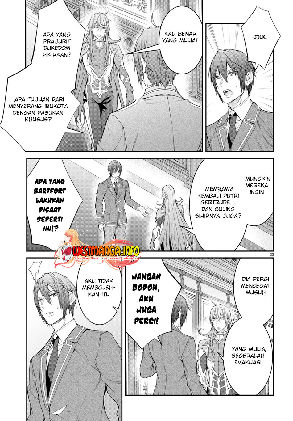 Otome Game Sekai wa Mob ni Kibishii Sekai Desu Chapter 55 Gambar 26