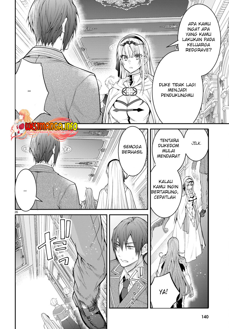 Otome Game Sekai wa Mob ni Kibishii Sekai Desu Chapter 55 Gambar 29