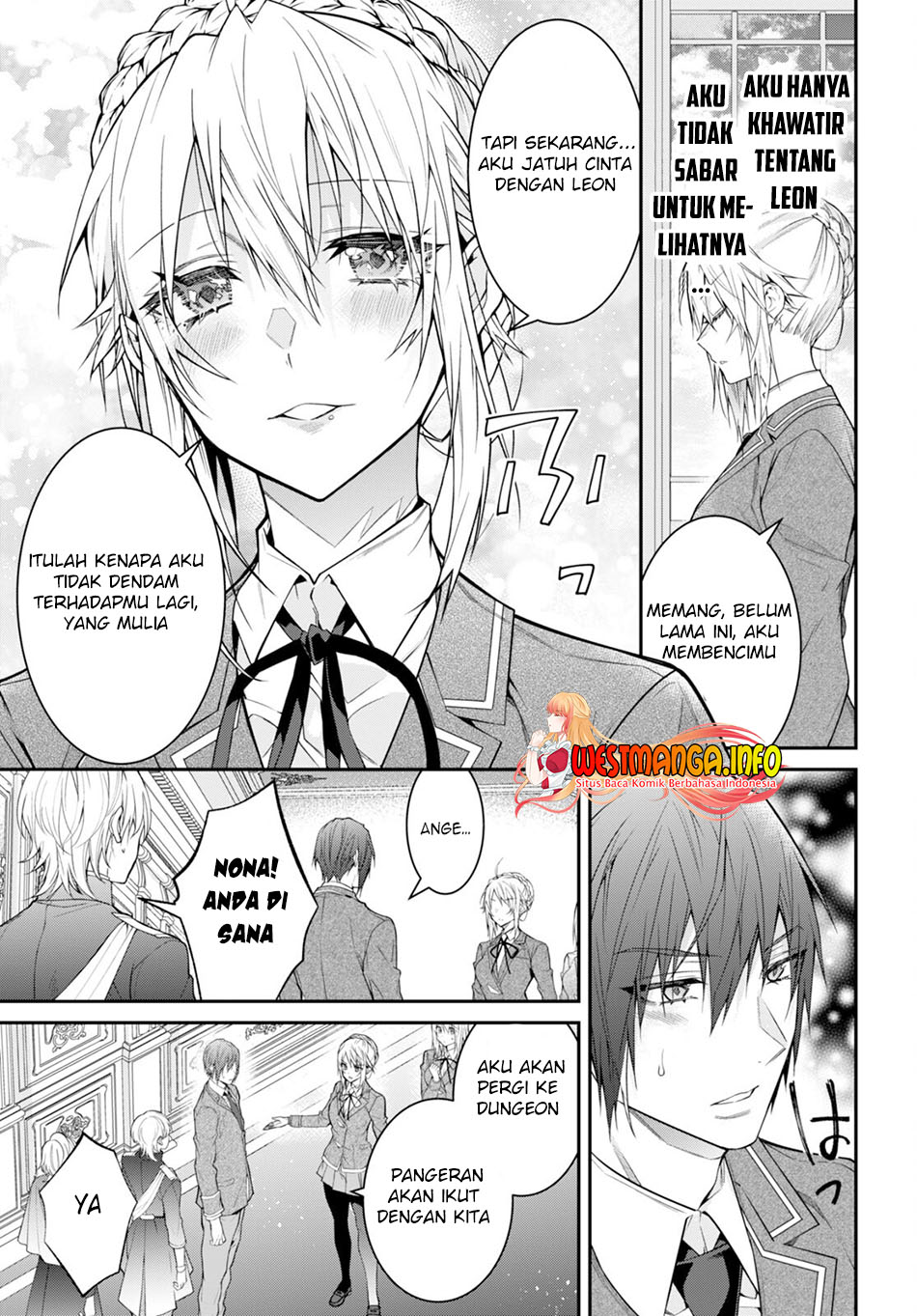 Otome Game Sekai wa Mob ni Kibishii Sekai Desu Chapter 55 Gambar 34