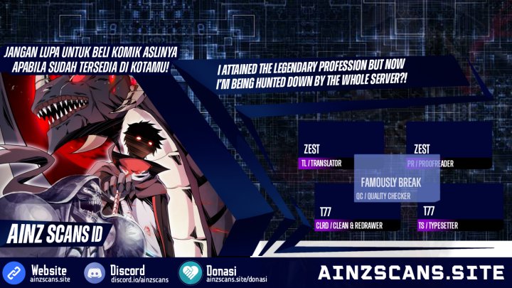 Baca Komik I Attained the Legendary Profession But Now I’m Being Hunted Down by the Whole Server?! Chapter 15 Gambar 1