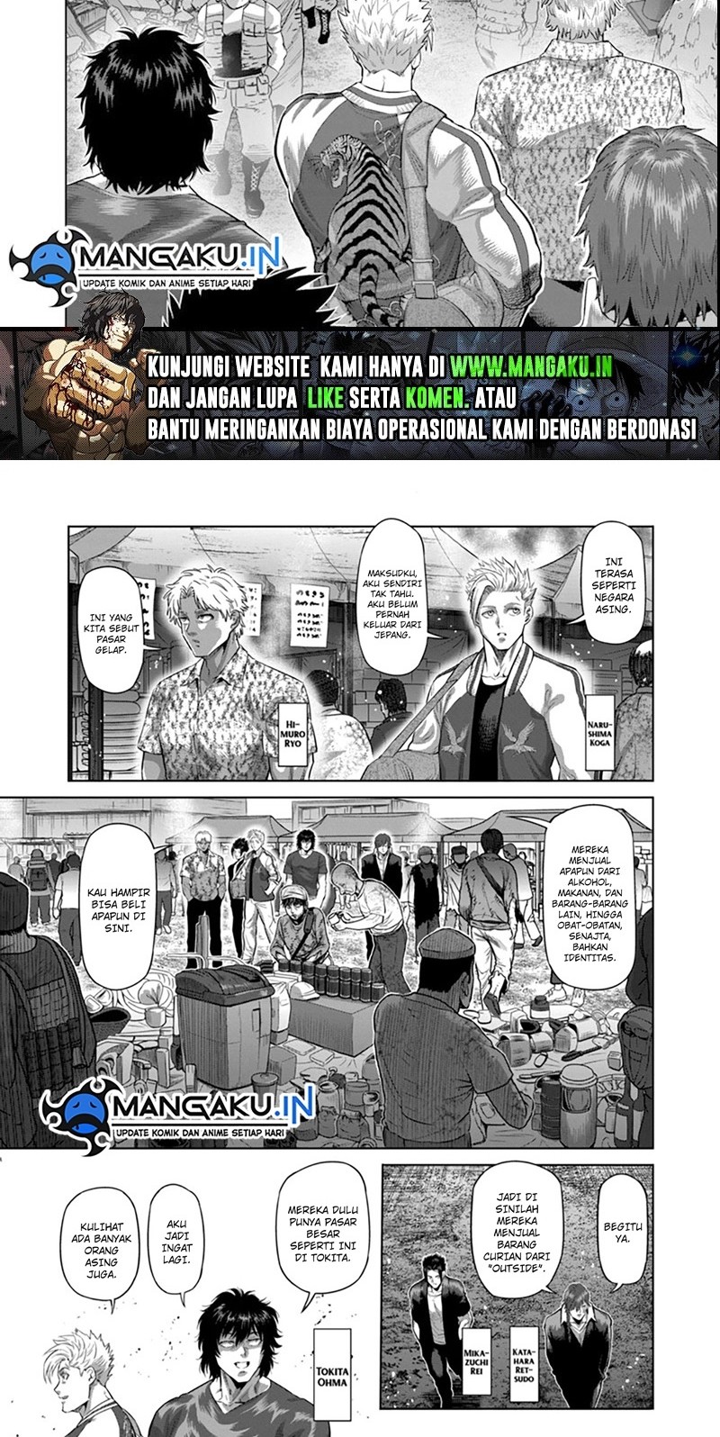 Baca Manga Kengan Omega Chapter 200 Gambar 2