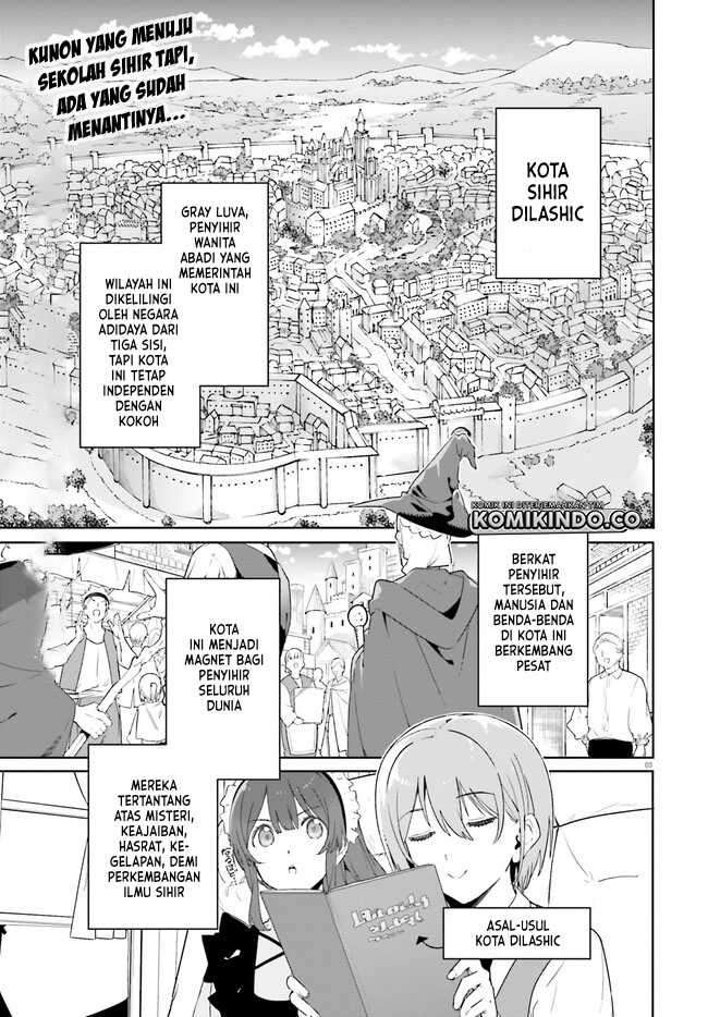 Majutsushi Kunon wa Miete Iru Chapter 14.1 Gambar 4