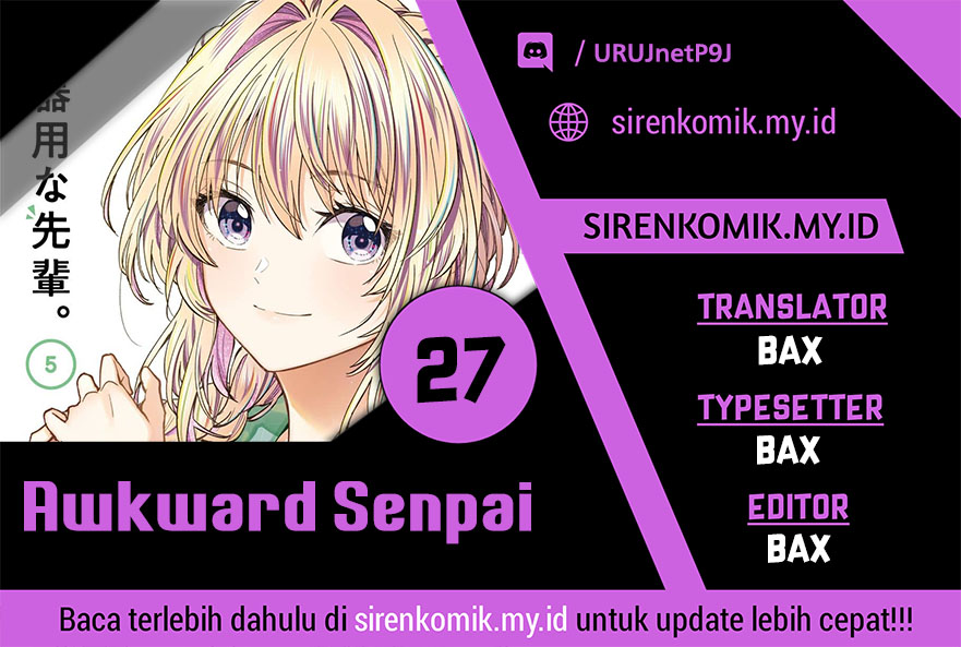 Baca Komik Awkward Senpai Serialization Chapter 27 Gambar 1