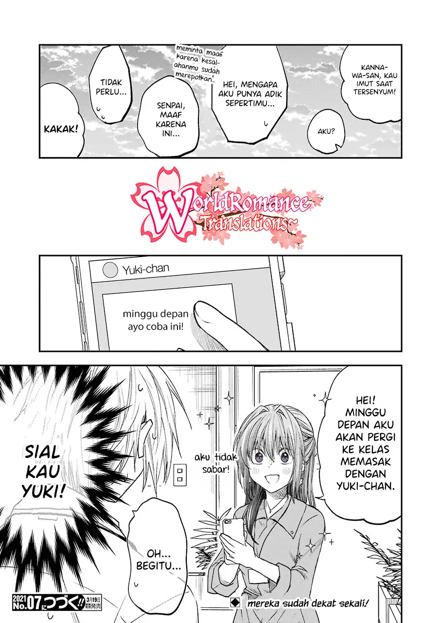 Awkward Senpai Serialization Chapter 19 Gambar 14