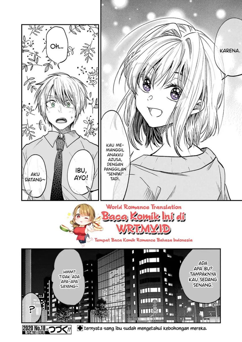 Awkward Senpai Serialization Chapter 13 Gambar 16