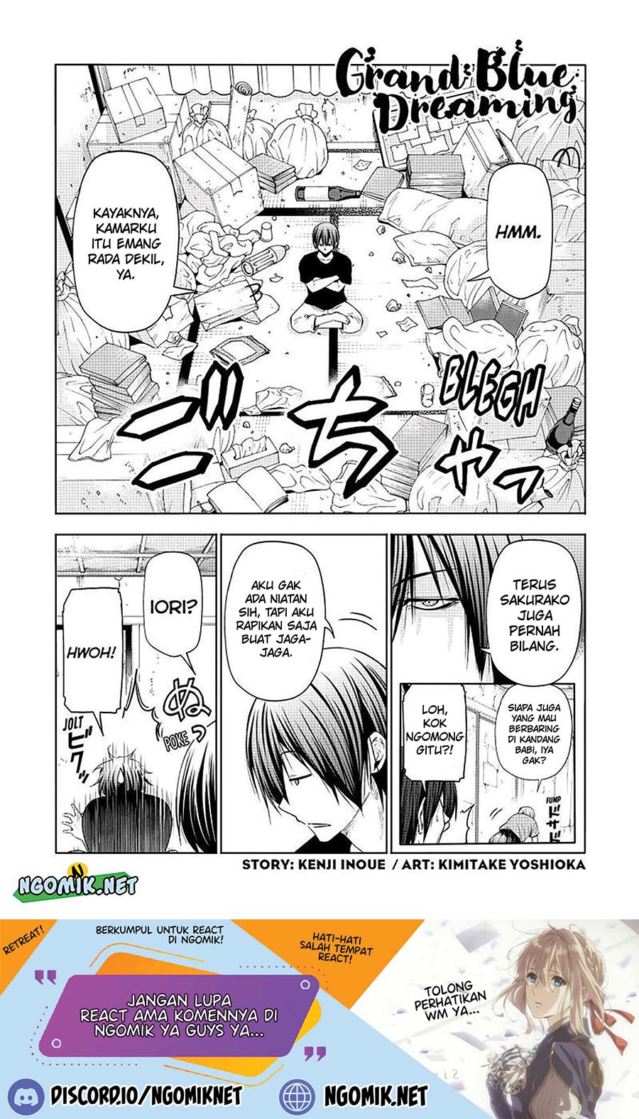 Baca Manga Grand Blue Chapter 84 Gambar 2