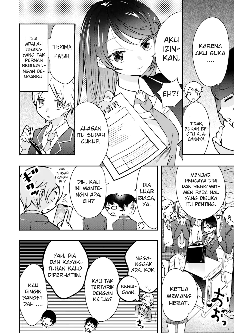 Gakuen 1 no Bishoujo wa x x Eshi no Ore ni Horeteiru!? Chapter 01.1 Gambar 7
