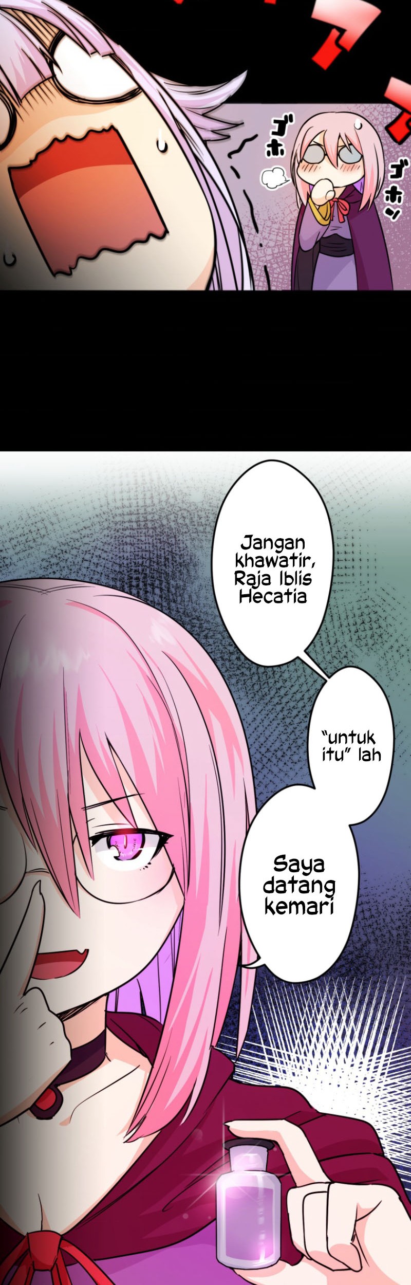 Haiboku Maou ~Yuusha no Musume ni Tensei Shite Fukushuu~ Chapter 03 Gambar 30