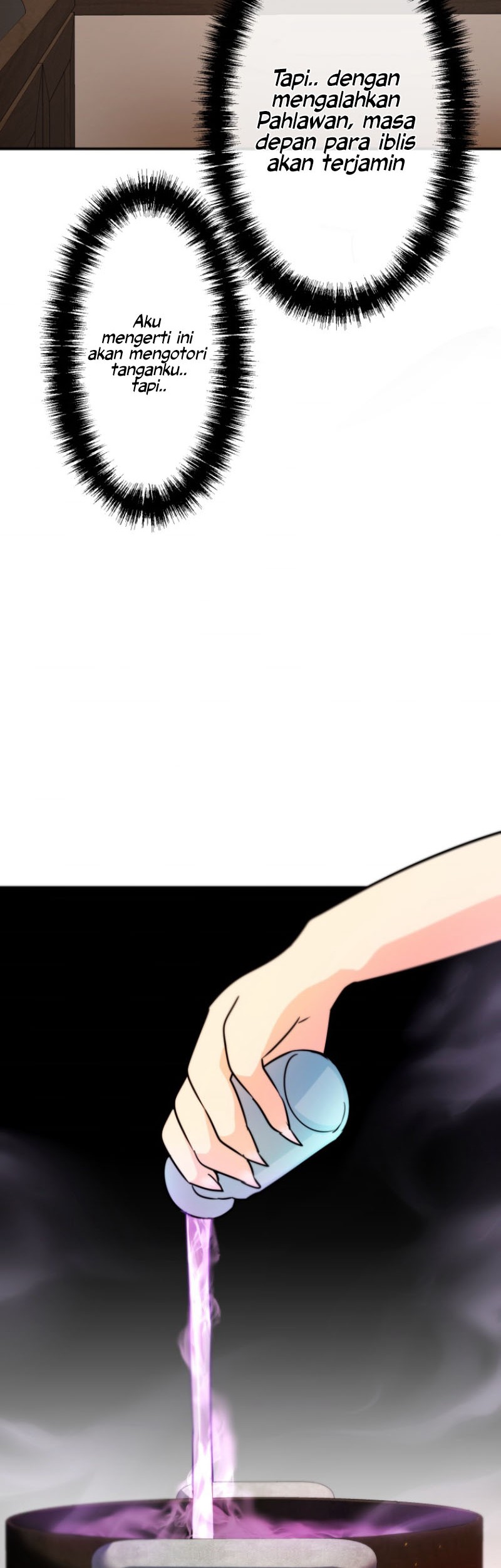 Haiboku Maou ~Yuusha no Musume ni Tensei Shite Fukushuu~ Chapter 03 Gambar 37