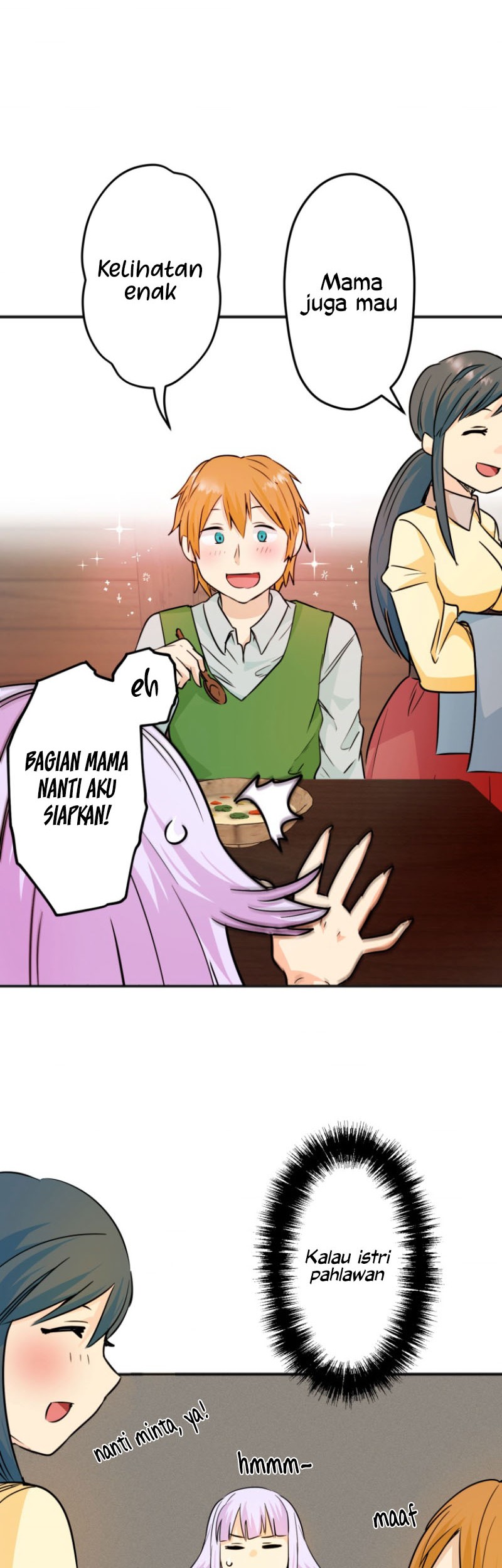 Haiboku Maou ~Yuusha no Musume ni Tensei Shite Fukushuu~ Chapter 03 Gambar 41