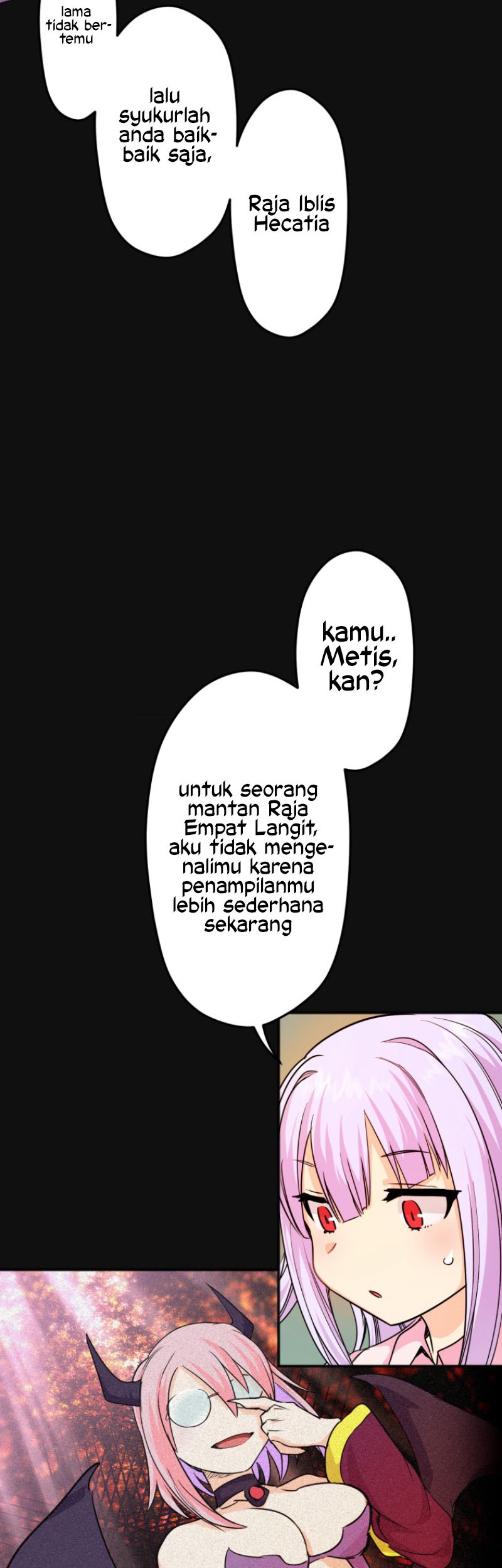 Haiboku Maou ~Yuusha no Musume ni Tensei Shite Fukushuu~ Chapter 03 Gambar 20