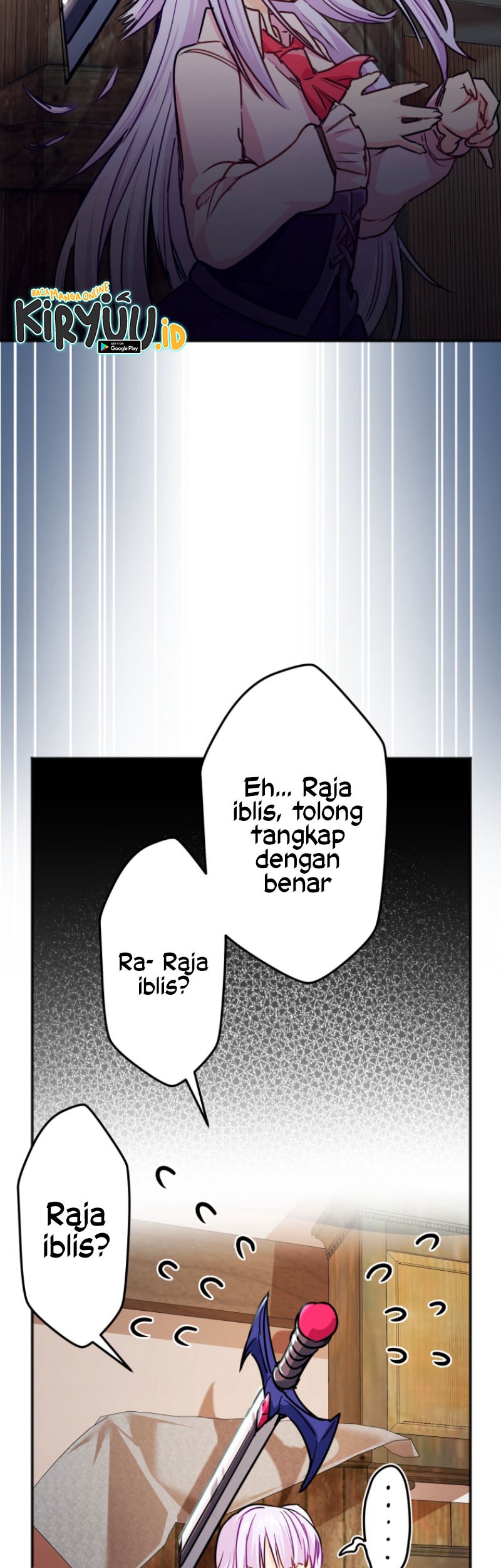 Haiboku Maou ~Yuusha no Musume ni Tensei Shite Fukushuu~ Chapter 02 Gambar 28
