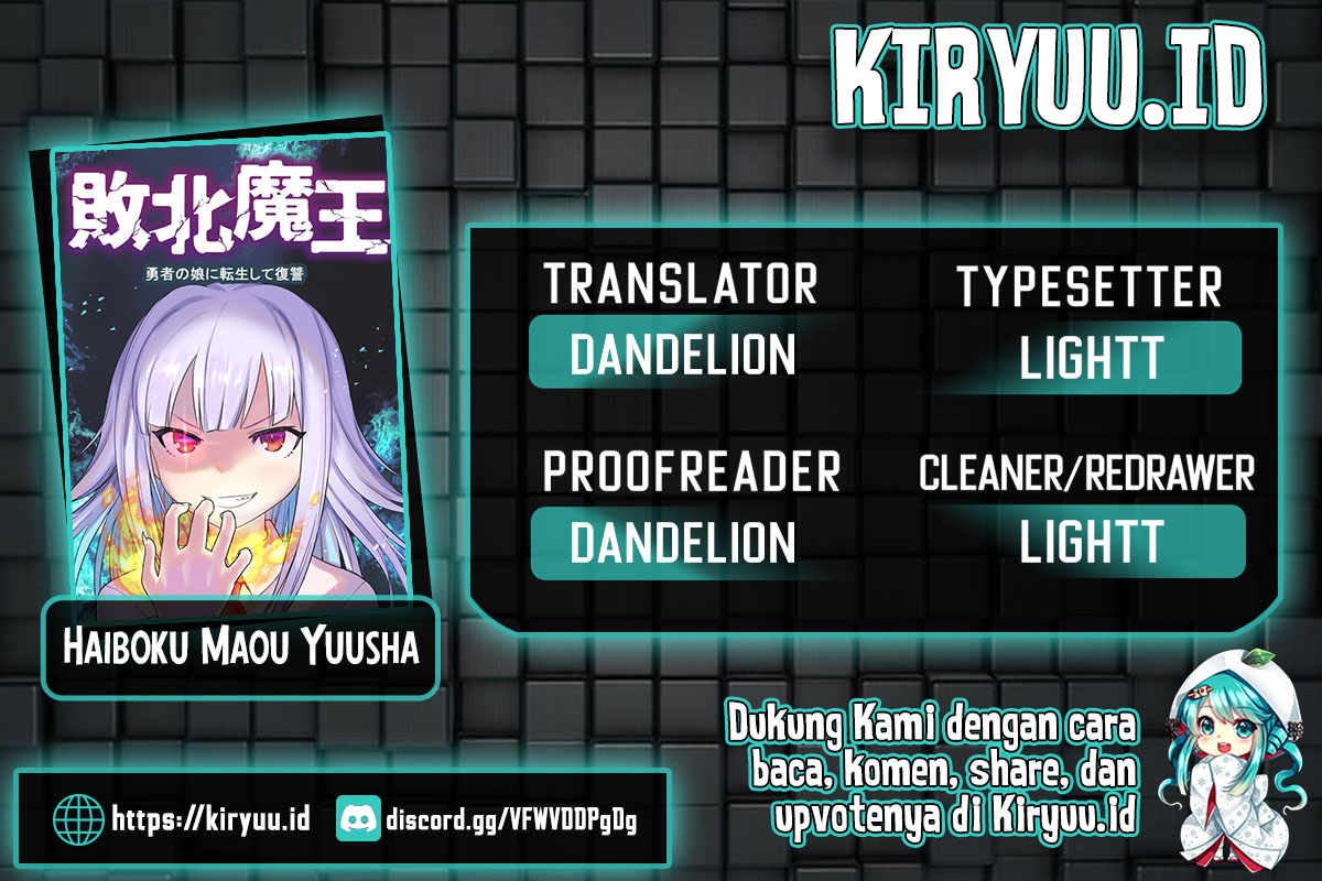 Baca Komik Haiboku Maou ~Yuusha no Musume ni Tensei Shite Fukushuu~ Chapter 01 Gambar 1