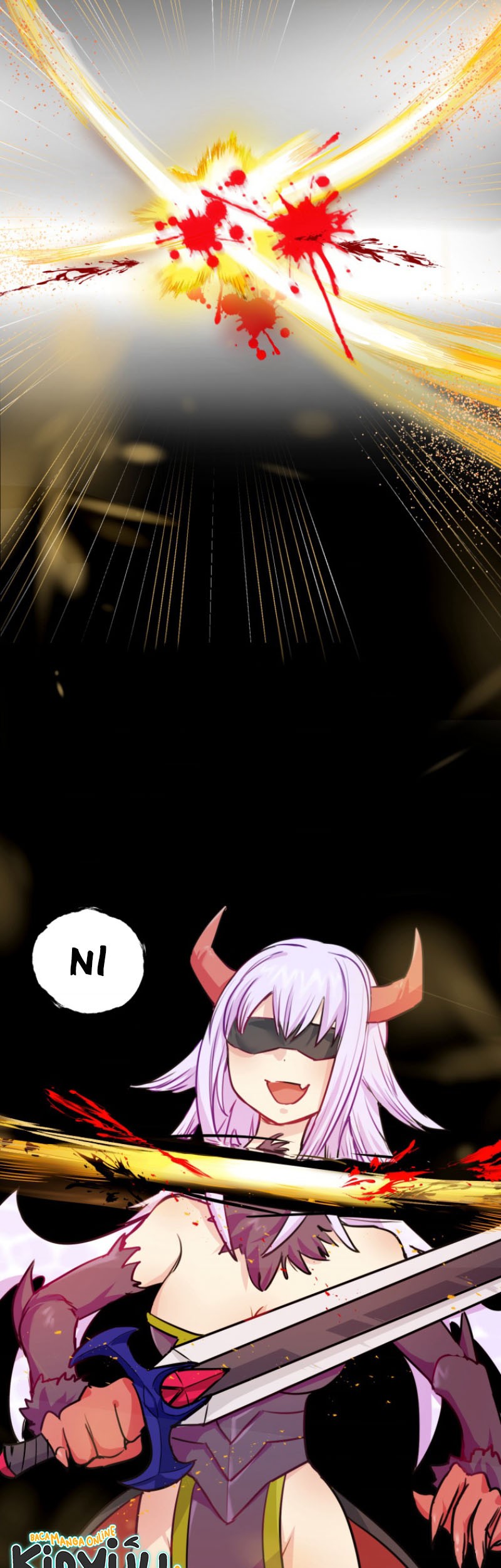 Haiboku Maou ~Yuusha no Musume ni Tensei Shite Fukushuu~ Chapter 01 Gambar 22