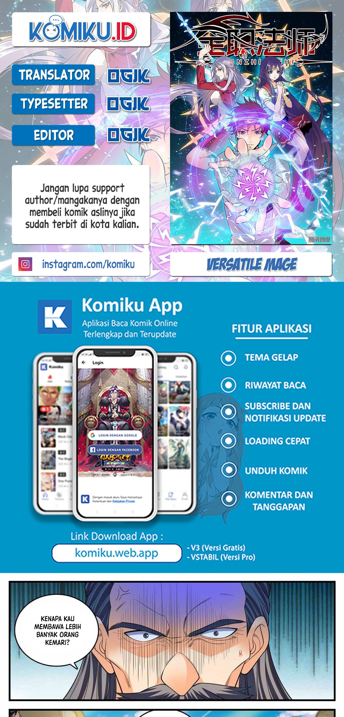 Baca Komik Versatile Mage Chapter 817 Gambar 1