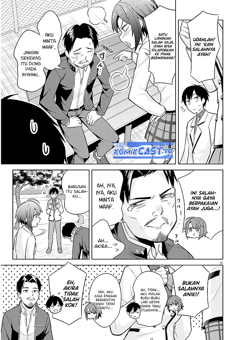 Jitsu wa Gimai (Imouto) deshita. ~Saikin de Kitagiri no Otouto no Kyorikan ga Yatara Chikaiwake~ Chapter 08 Gambar 21