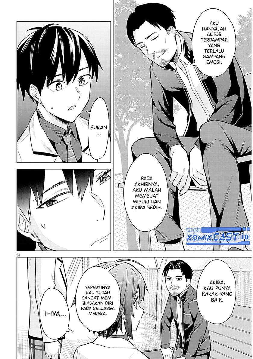 Jitsu wa Gimai (Imouto) deshita. ~Saikin de Kitagiri no Otouto no Kyorikan ga Yatara Chikaiwake~ Chapter 08 Gambar 24