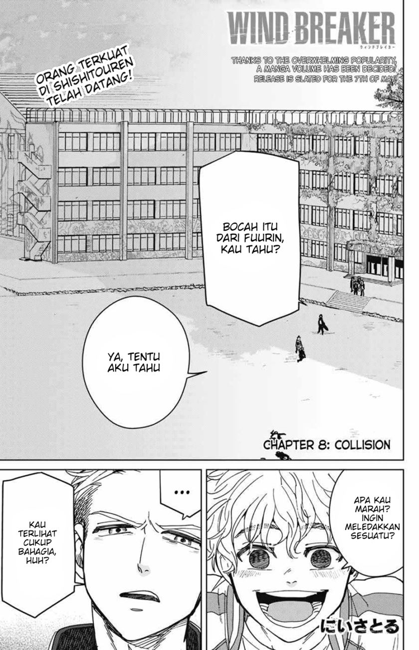 Baca Manga Wind Breaker (NII Satoru) Chapter 08 Gambar 2