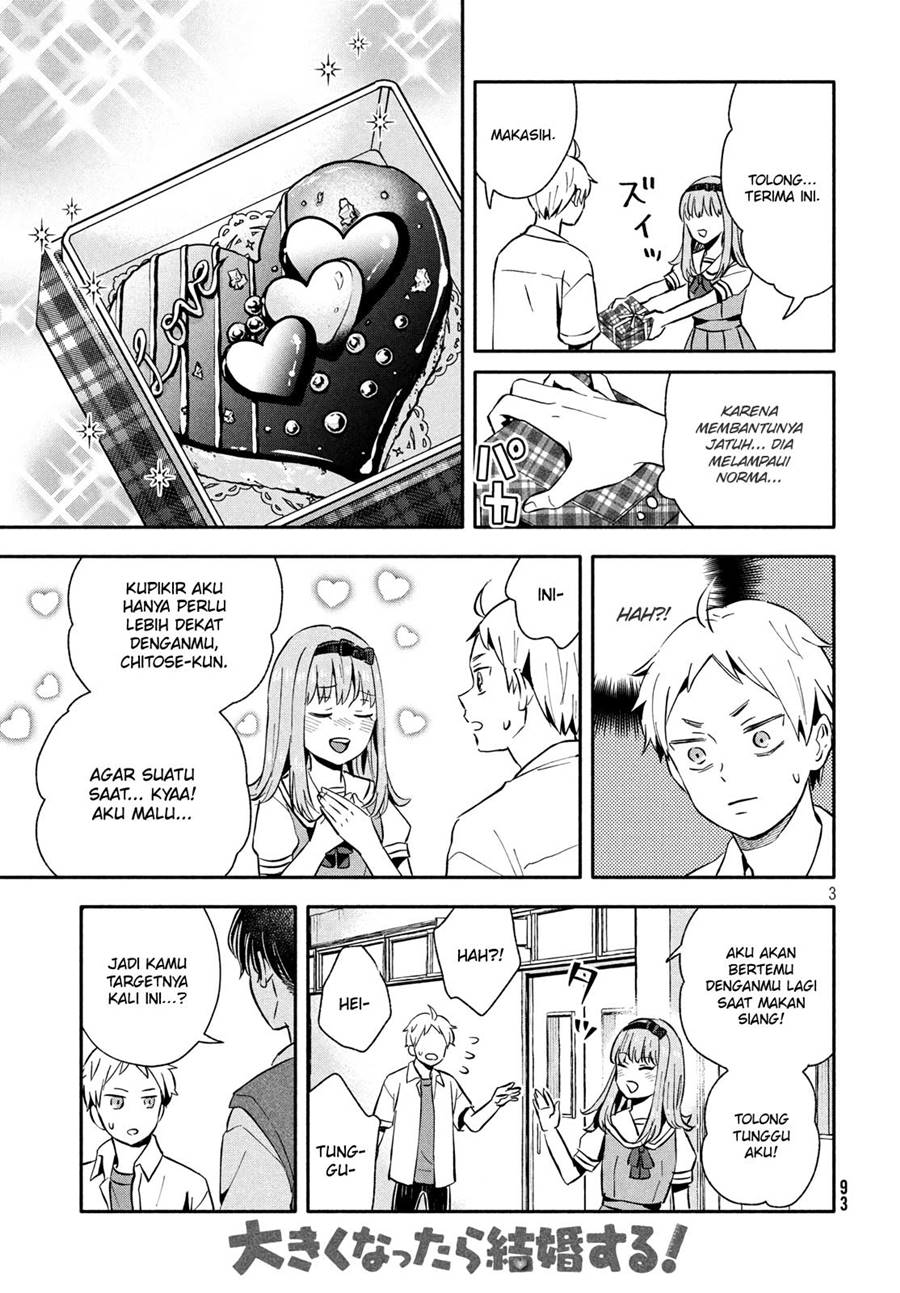 Ookiku nattara kekkon suru! Chapter 21 Gambar 4