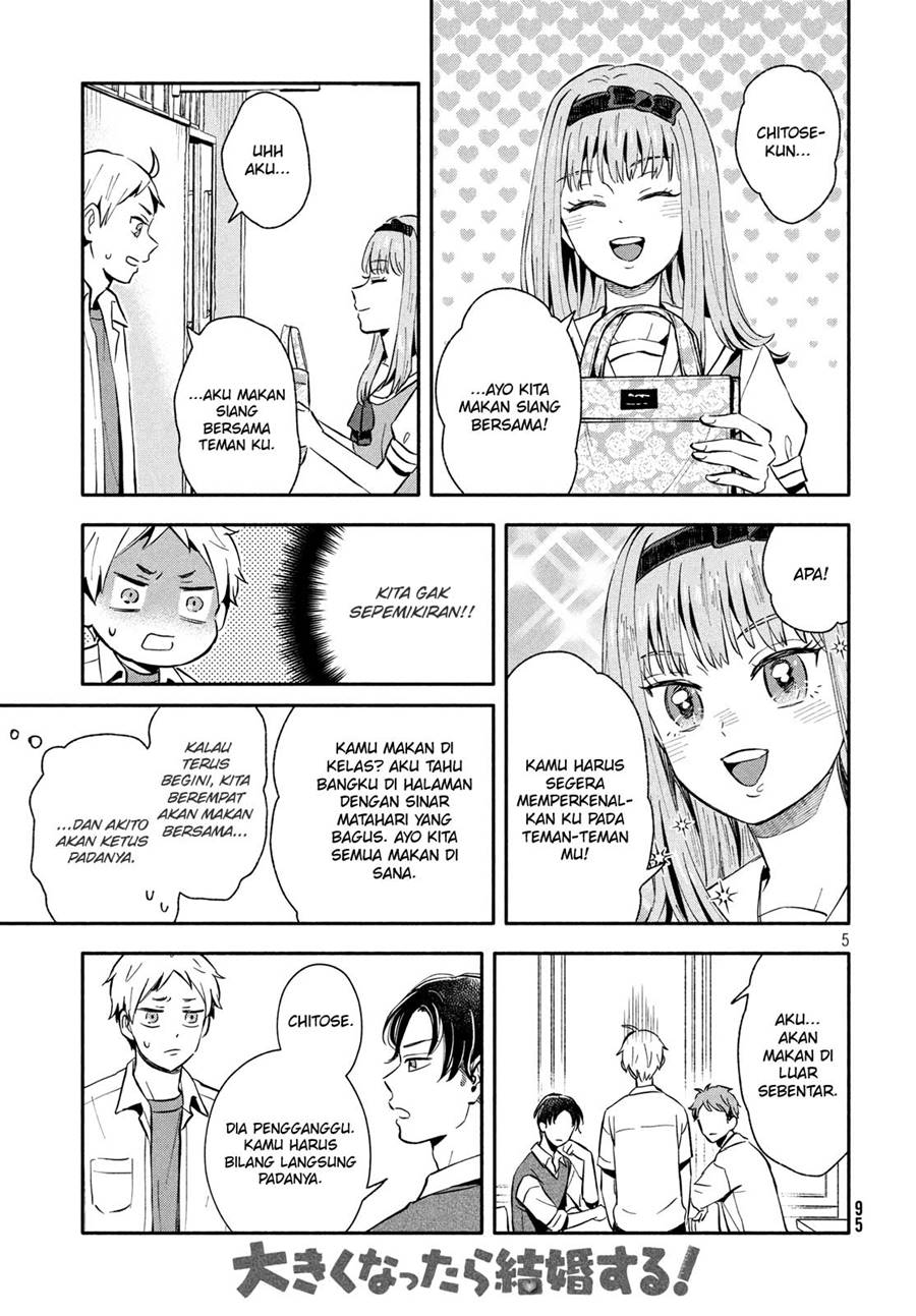 Ookiku nattara kekkon suru! Chapter 21 Gambar 6