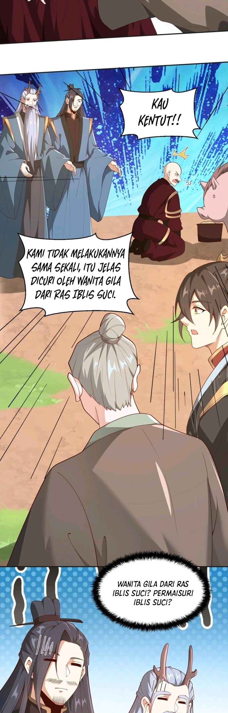 It’s Over! The Queen’s Soft Rice Husband is Actually Invincible Chapter 185 Gambar 4