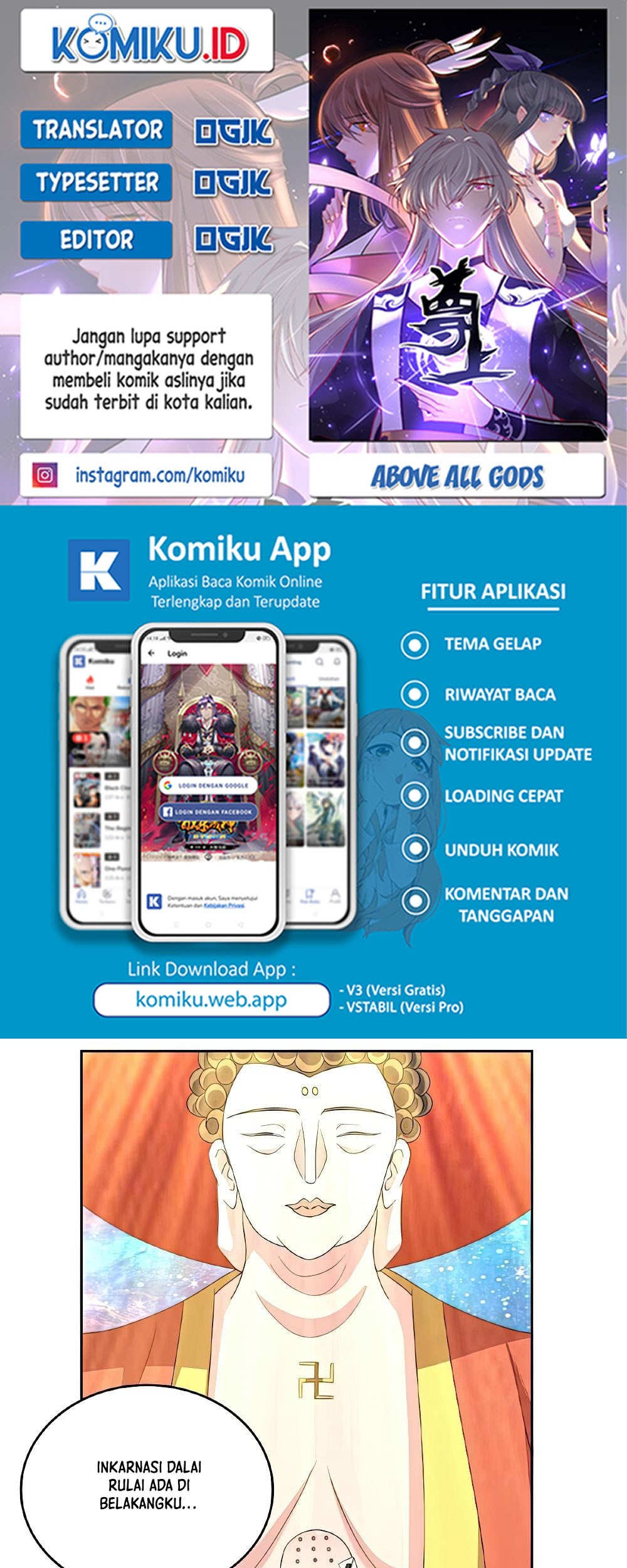 Baca Komik Above All Gods Chapter 468 Gambar 1
