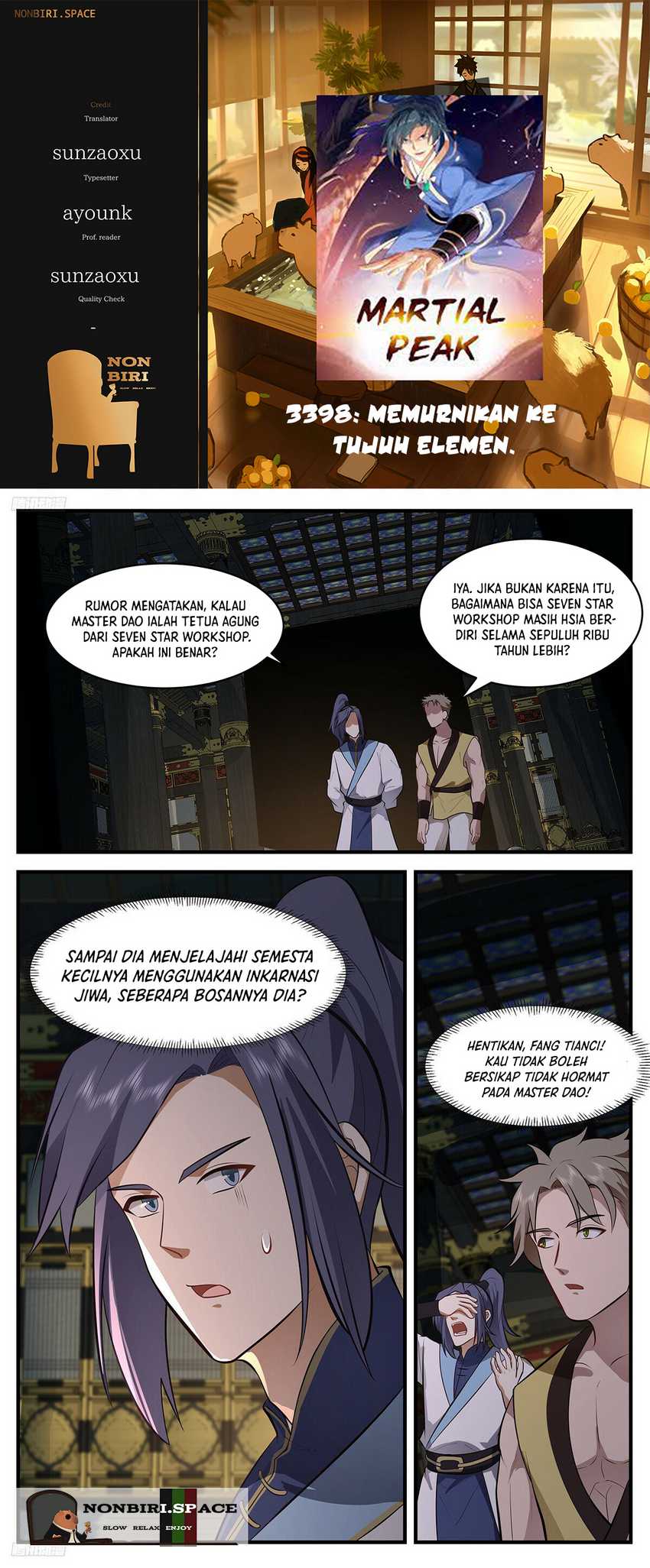 Baca Komik Martial Peak Part 2 Chapter 3398 Gambar 1