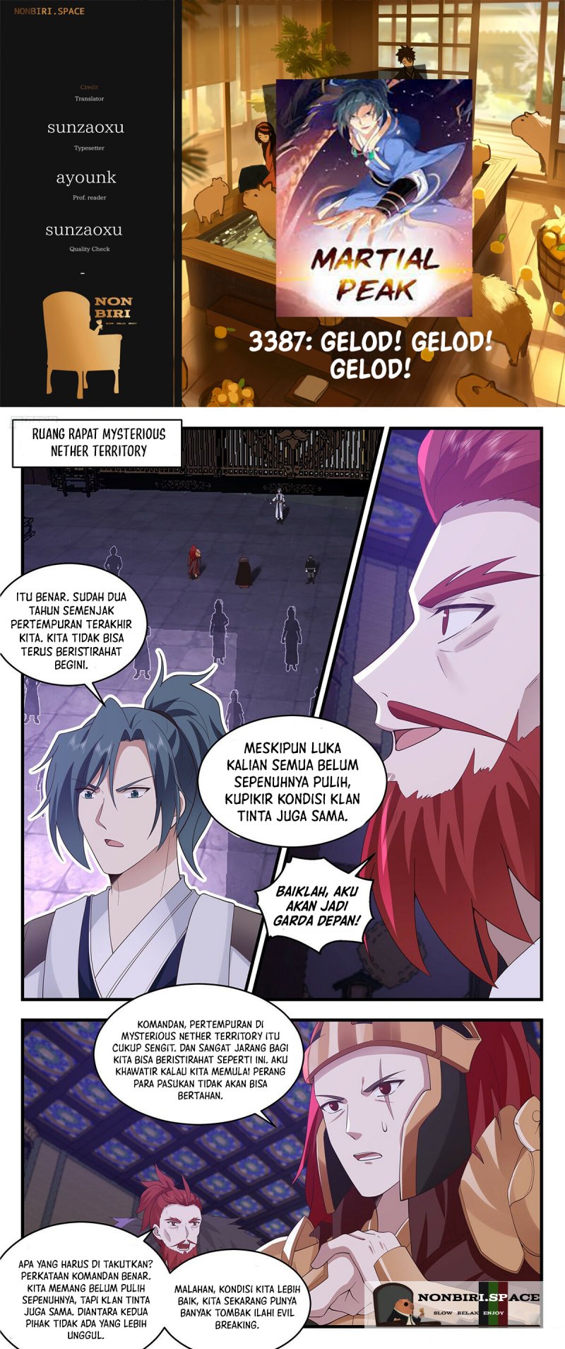Baca Komik Martial Peak Part 2 Chapter 3387 Gambar 1