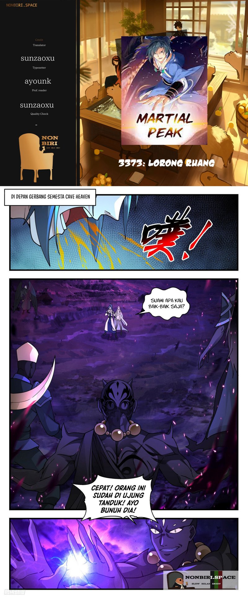 Baca Komik Martial Peak Part 2 Chapter 3373 Gambar 1