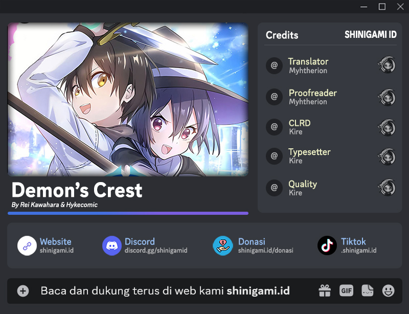 Baca Komik Demons’ Crest Chapter 31 Gambar 1