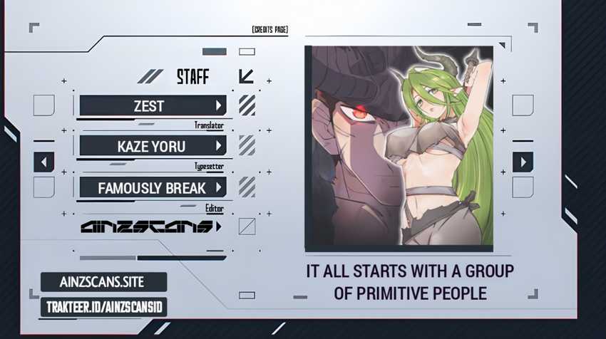 Baca Komik It All Starts With A Group Of Primitive People Chapter 02 Gambar 1