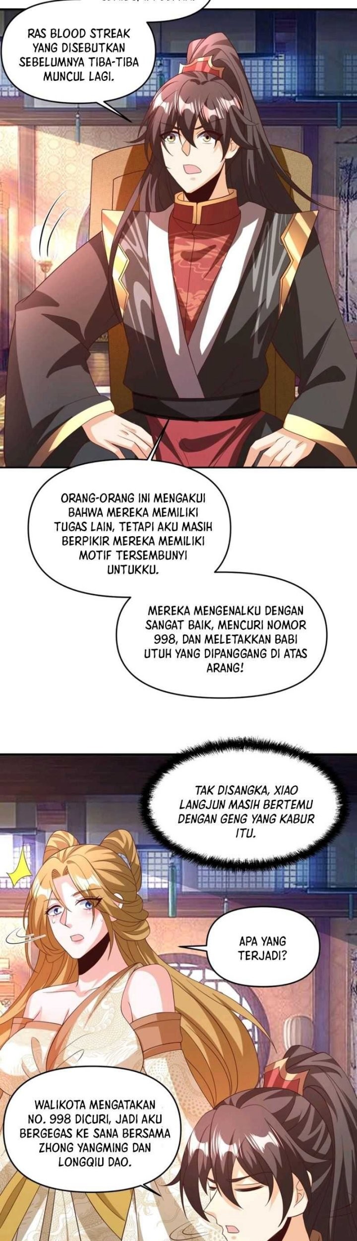It’s Over! The Queen’s Soft Rice Husband is Actually Invincible Chapter 187 Gambar 16