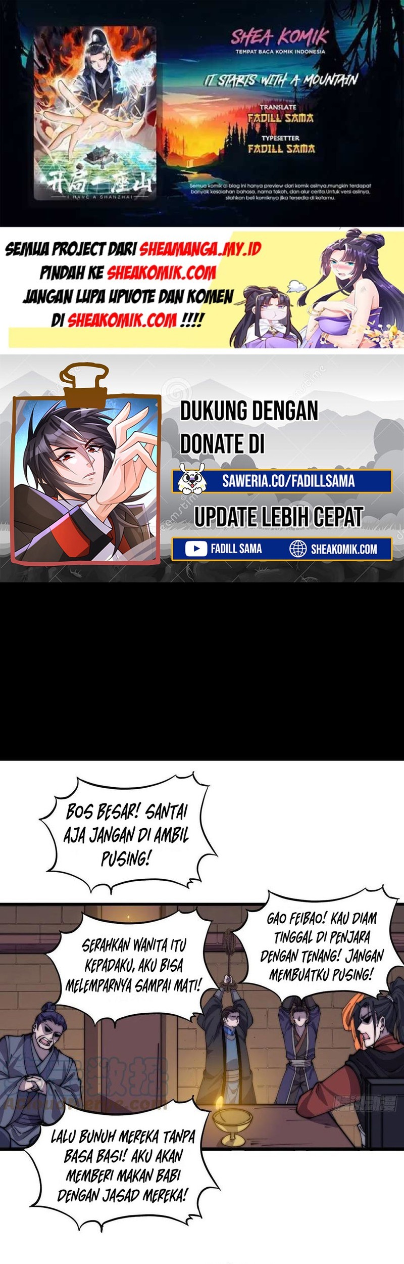 Komik It Starts With A Mountain Chapter 380 gambar nomor 1