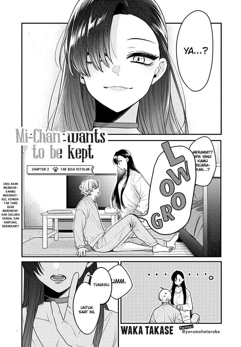 Baca Manga Mi-chan wa Kawaretai Chapter 02 Gambar 2