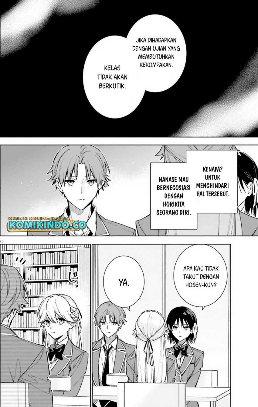 Youkoso Jitsuryoku Shijou Shugi no Kyoushitsu e: 2-nensei-hen Chapter 09 Gambar 11