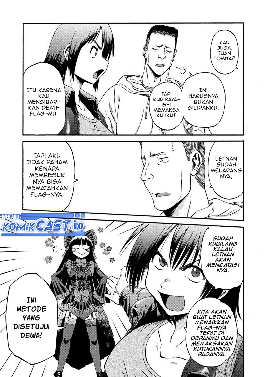 Gate – Jietai Kare no Chi nite Kaku Tatakeri Chapter 123 Gambar 22