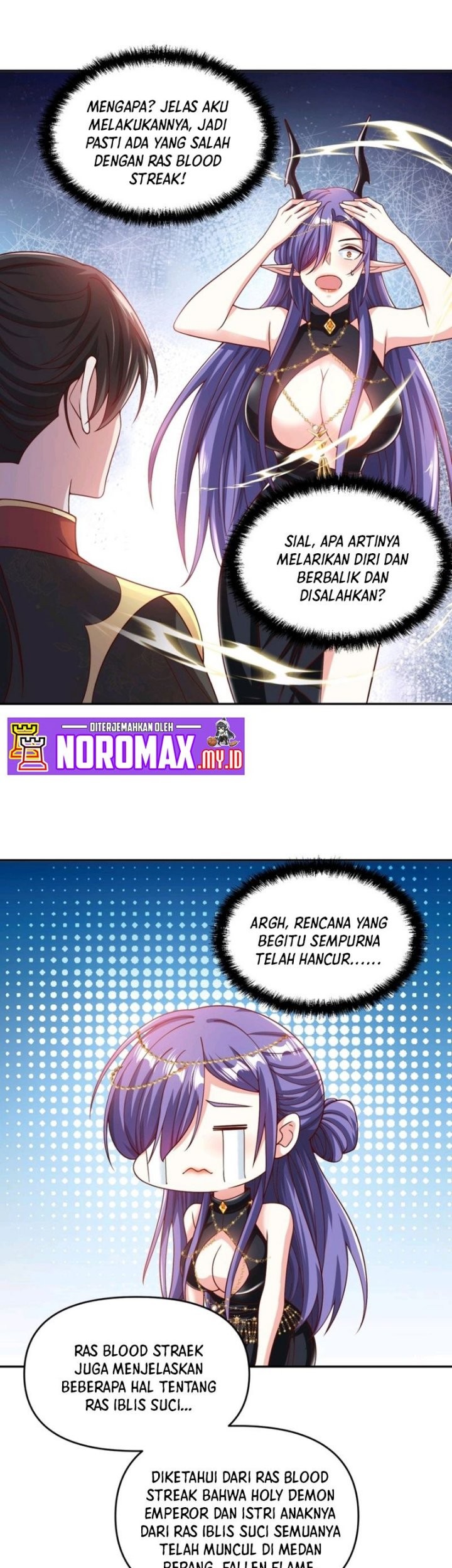 Manhua It’s Over! The Queen’s Soft Rice Husband is Actually Invincible Chapter 188 gambar nomor 2