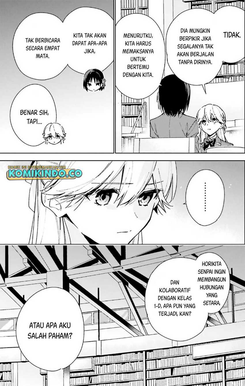 Youkoso Jitsuryoku Shijou Shugi no Kyoushitsu e: 2-nensei-hen Chapter 10 Gambar 12