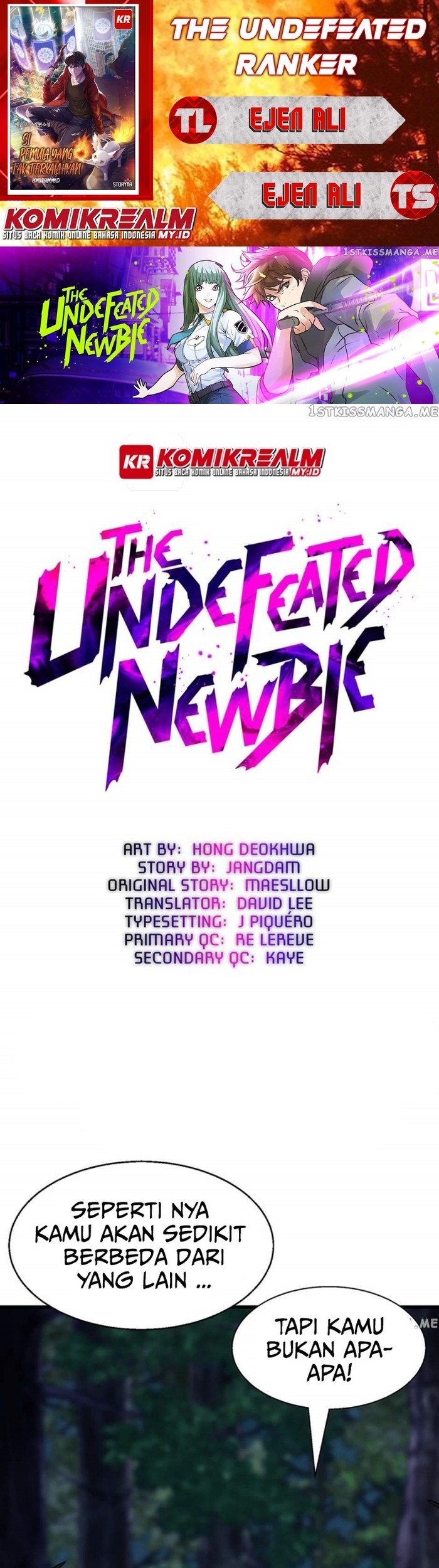 Baca Komik The Undefeated Ranker Chapter 71 Gambar 1