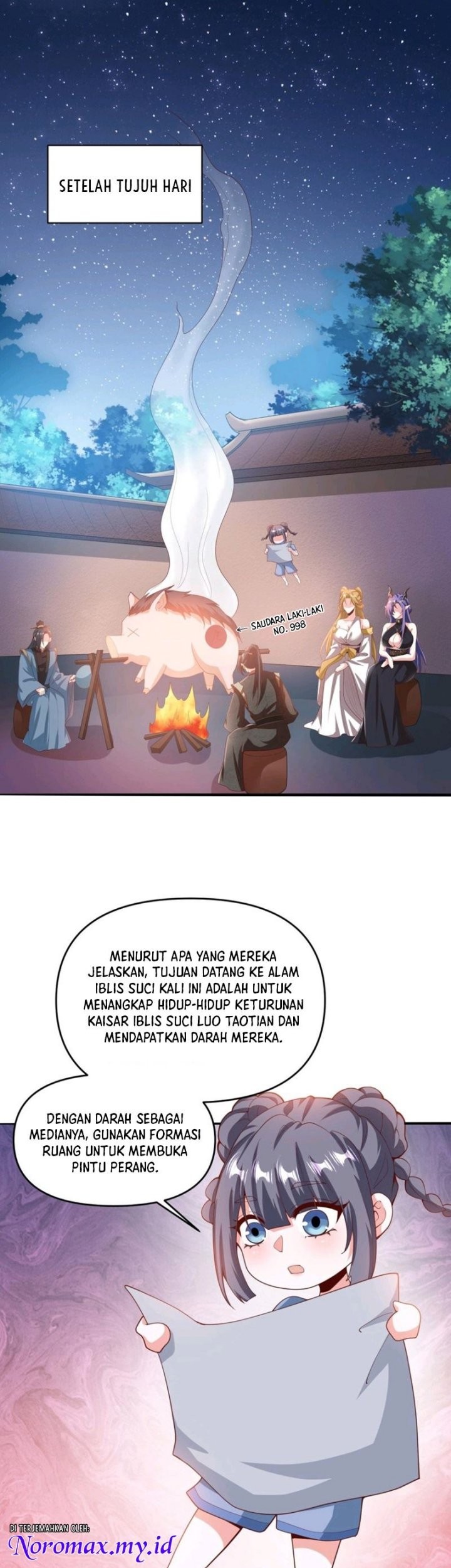 Manhua It’s Over! The Queen’s Soft Rice Husband is Actually Invincible Chapter 189 gambar nomor 2