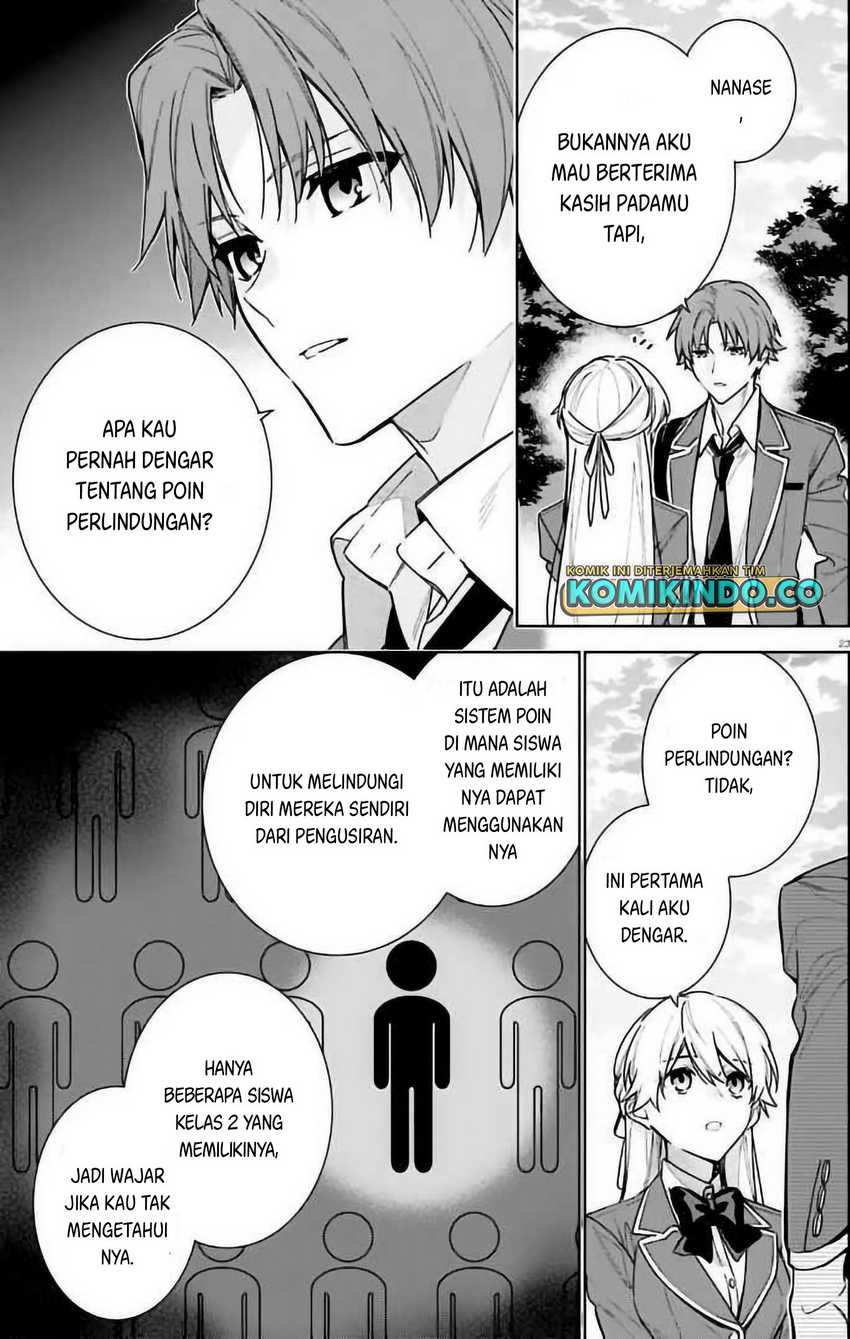 Youkoso Jitsuryoku Shijou Shugi no Kyoushitsu e: 2-nensei-hen Chapter 11 Gambar 24