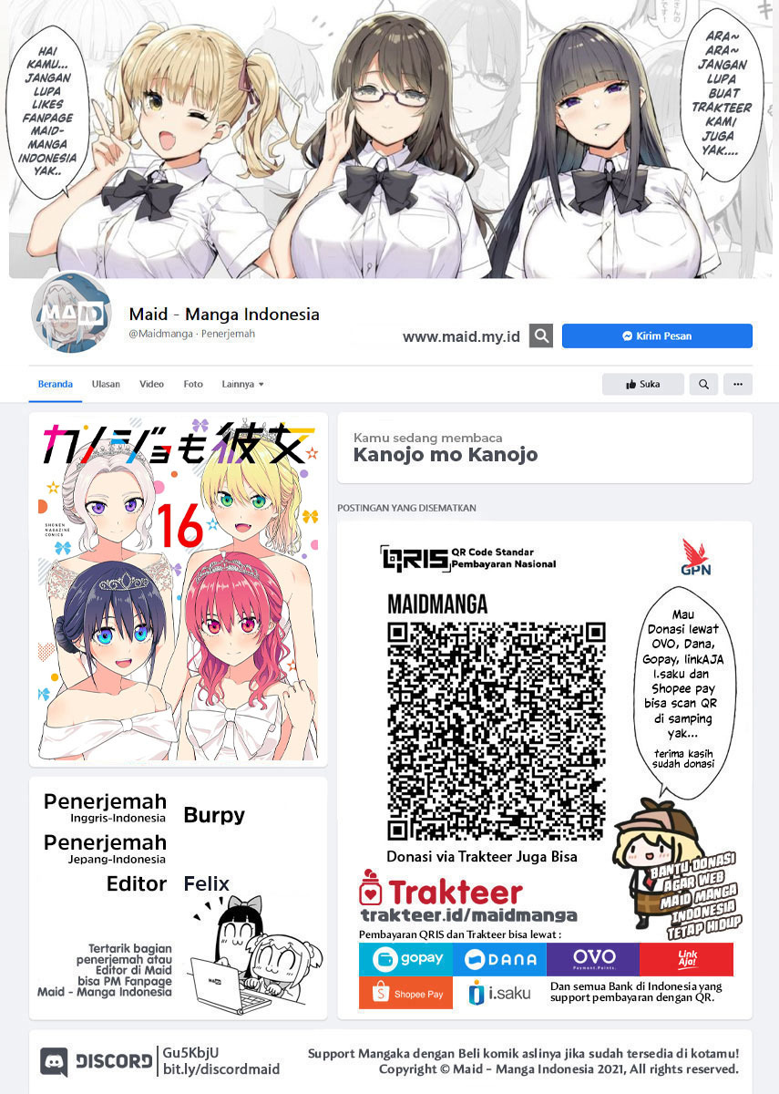 Baca Manga Kanojo mo Kanojo Chapter 143 Gambar 2