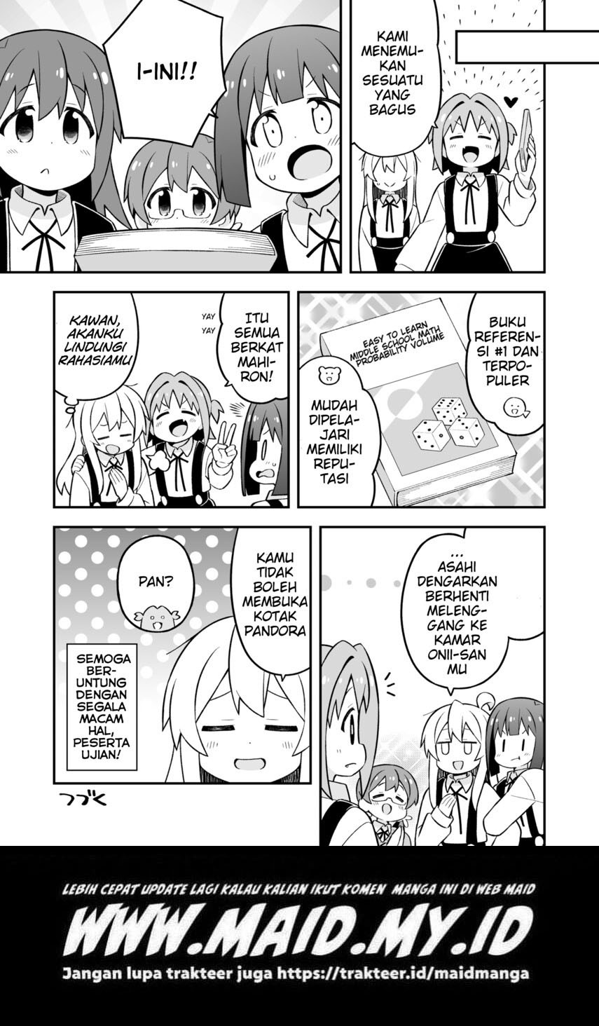 Komik Onii-chan wa Oshimai - Chapter Chapter 73 - Halaman 15