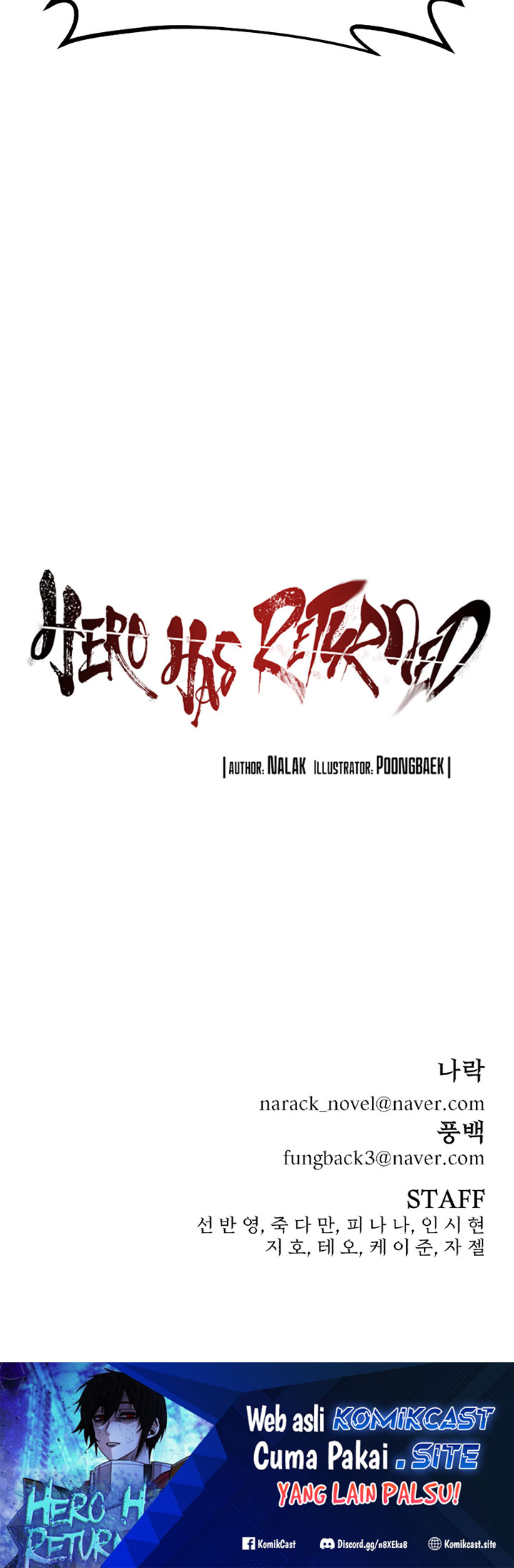 Hero Has Returned Chapter 95 Gambar 182