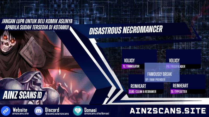 Baca Komik Disastrous Necromancer Chapter 04 Gambar 1