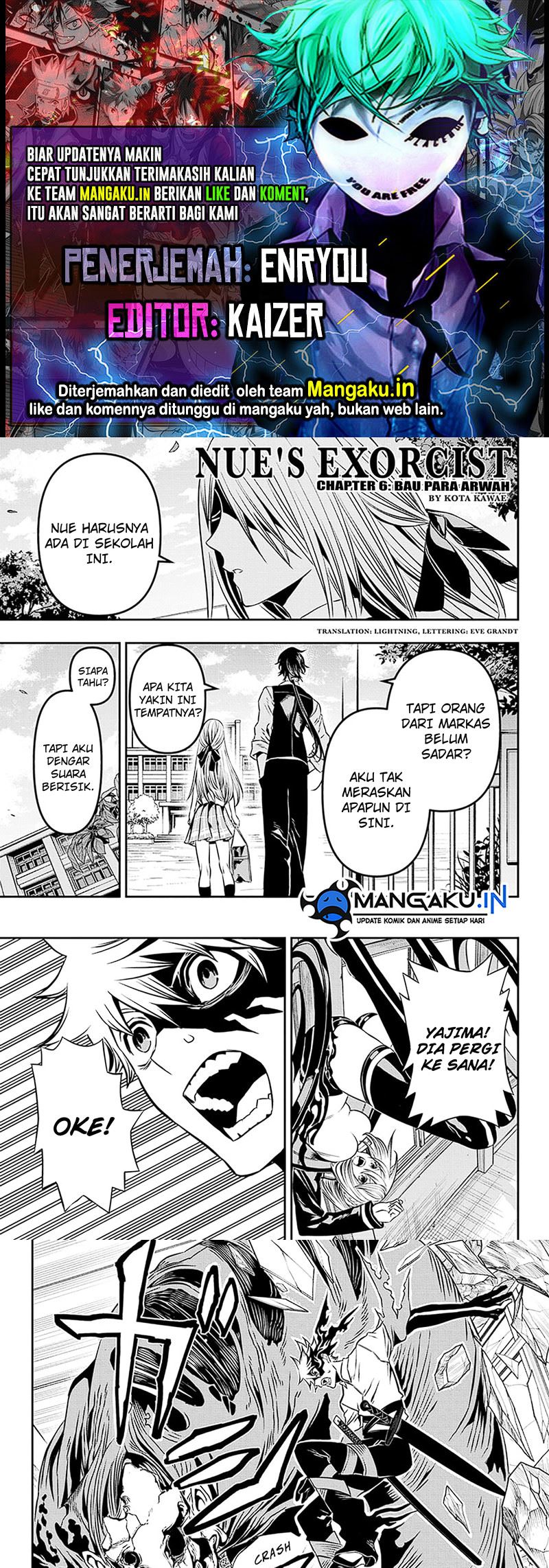 Baca Komik Nue’s Exorcist Chapter 06 Gambar 1