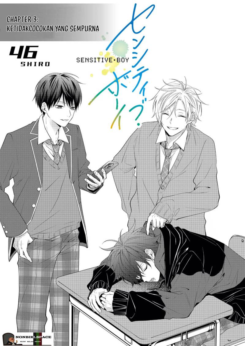 Baca Manga Sensitive Boy Chapter 03 Gambar 2