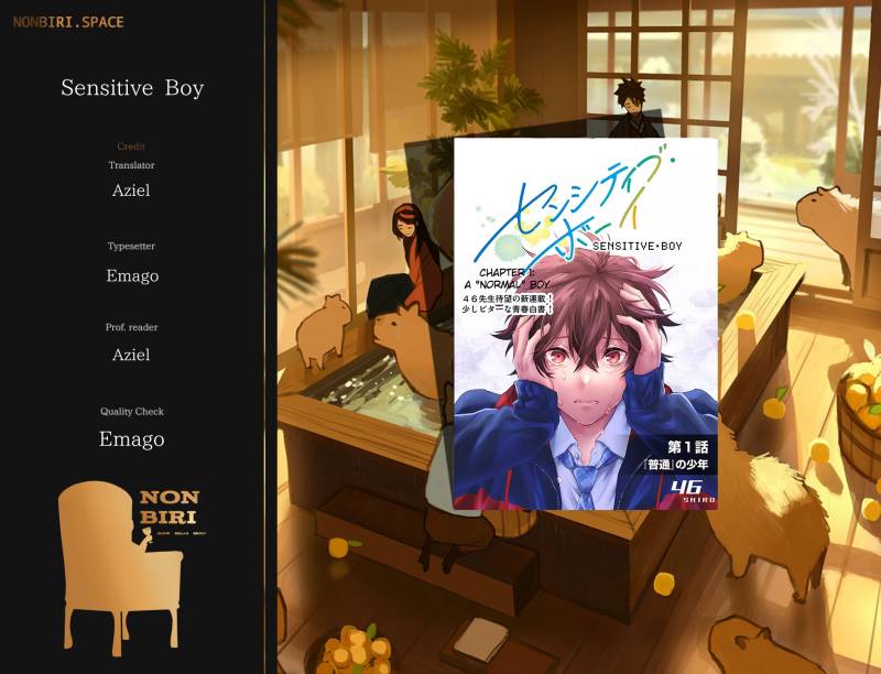 Baca Komik Sensitive Boy Chapter 01 Gambar 1